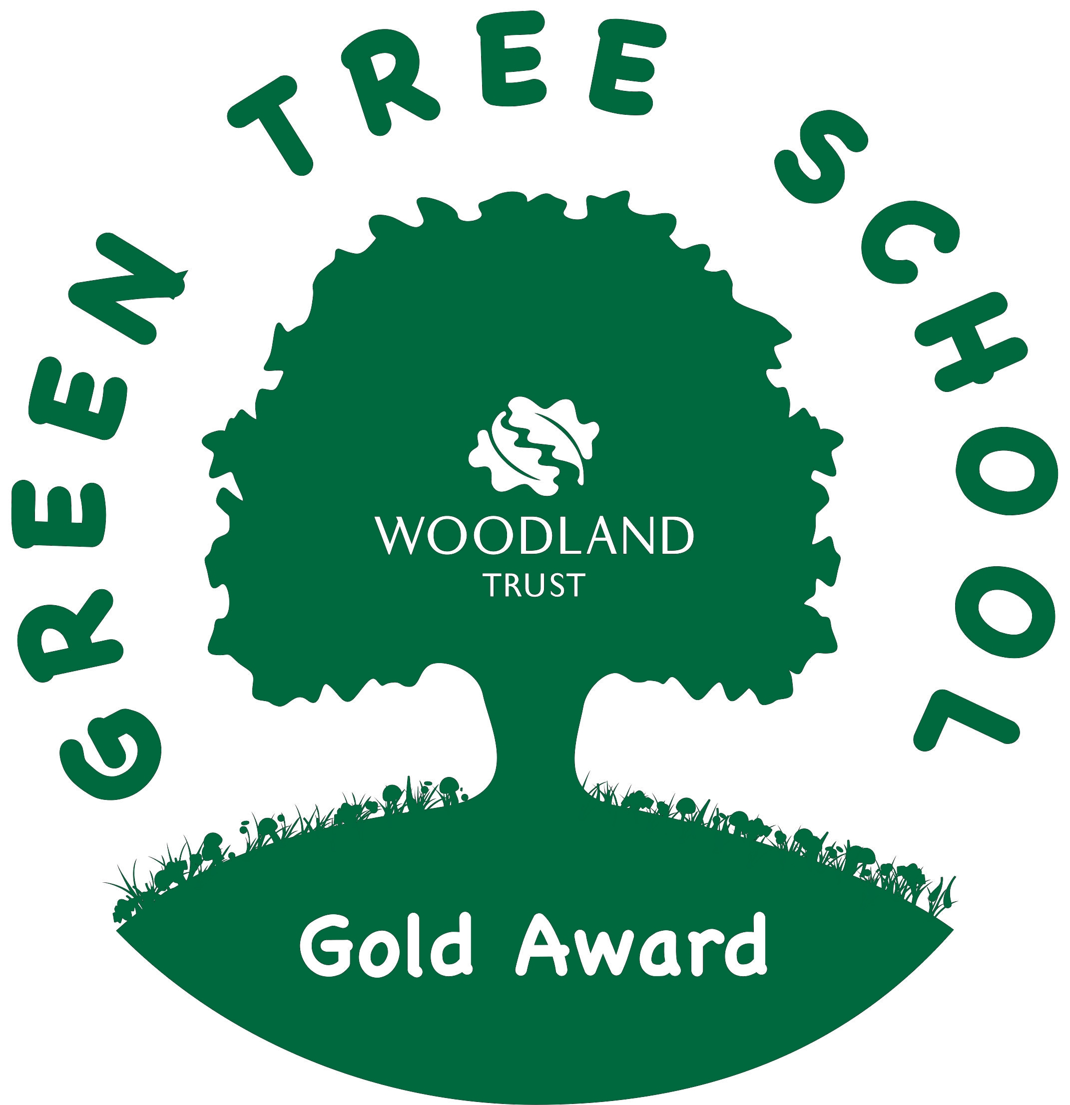 Woodland Trust Green Tree School Award Woodland trust logo